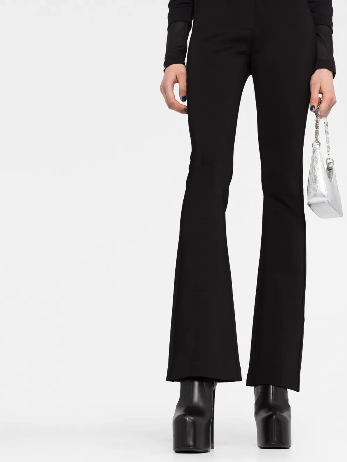 Givenchy ハイウエストフレアパンツ - 画像5
