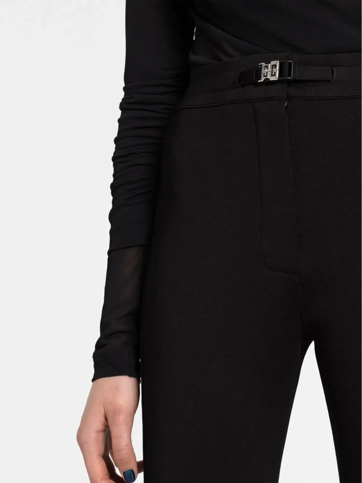 Givenchy ハイウエストフレアパンツ - 画像3