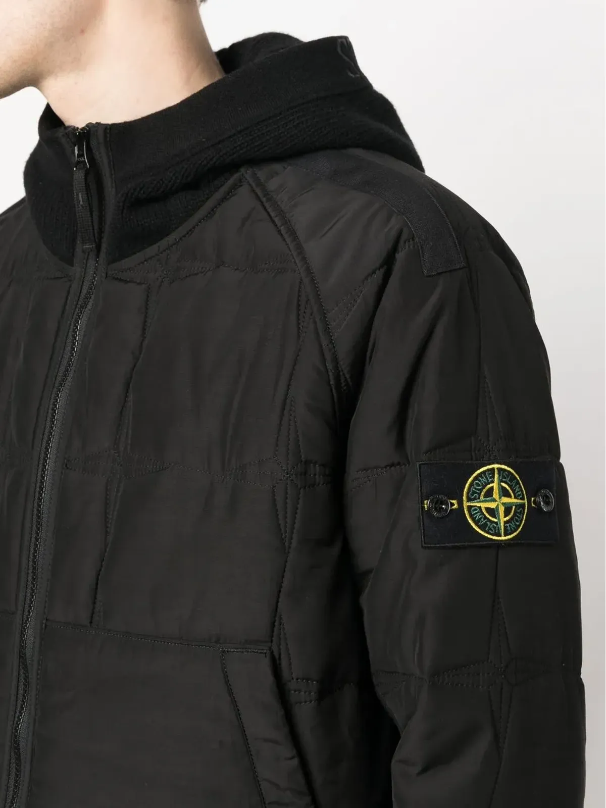 Stone Island 中綿入りジップアップジャケット - 画像5