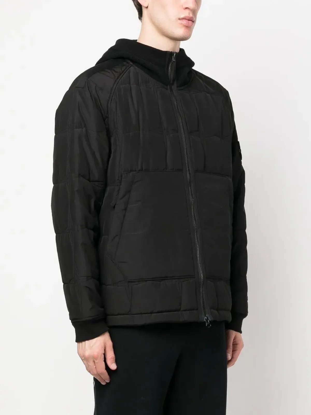 Stone Island 中綿入りジップアップジャケット - 画像3