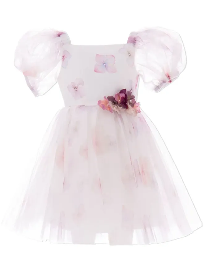 Tulleen Tulleen 花柄プリントのチュールドレスの商品画像