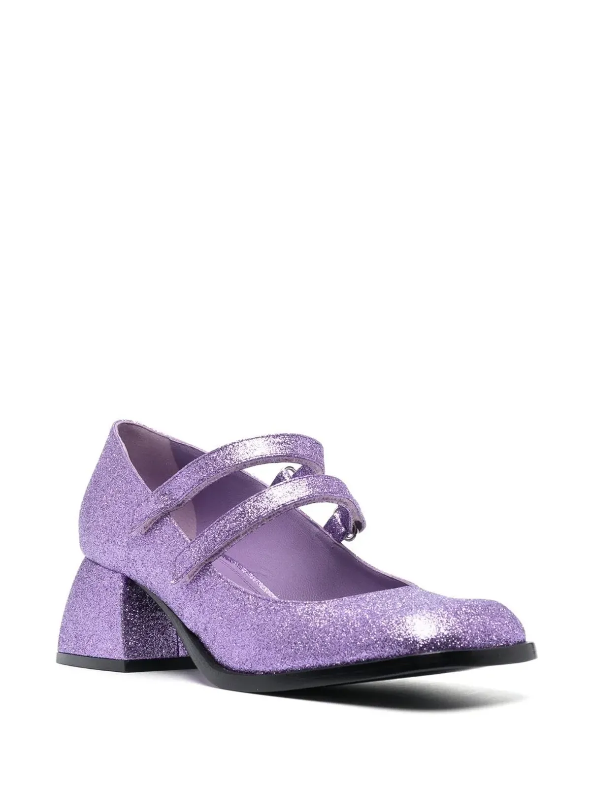 Nodaleto Bacara 55mm Glitter Mary-Jane Shoes - 画像2