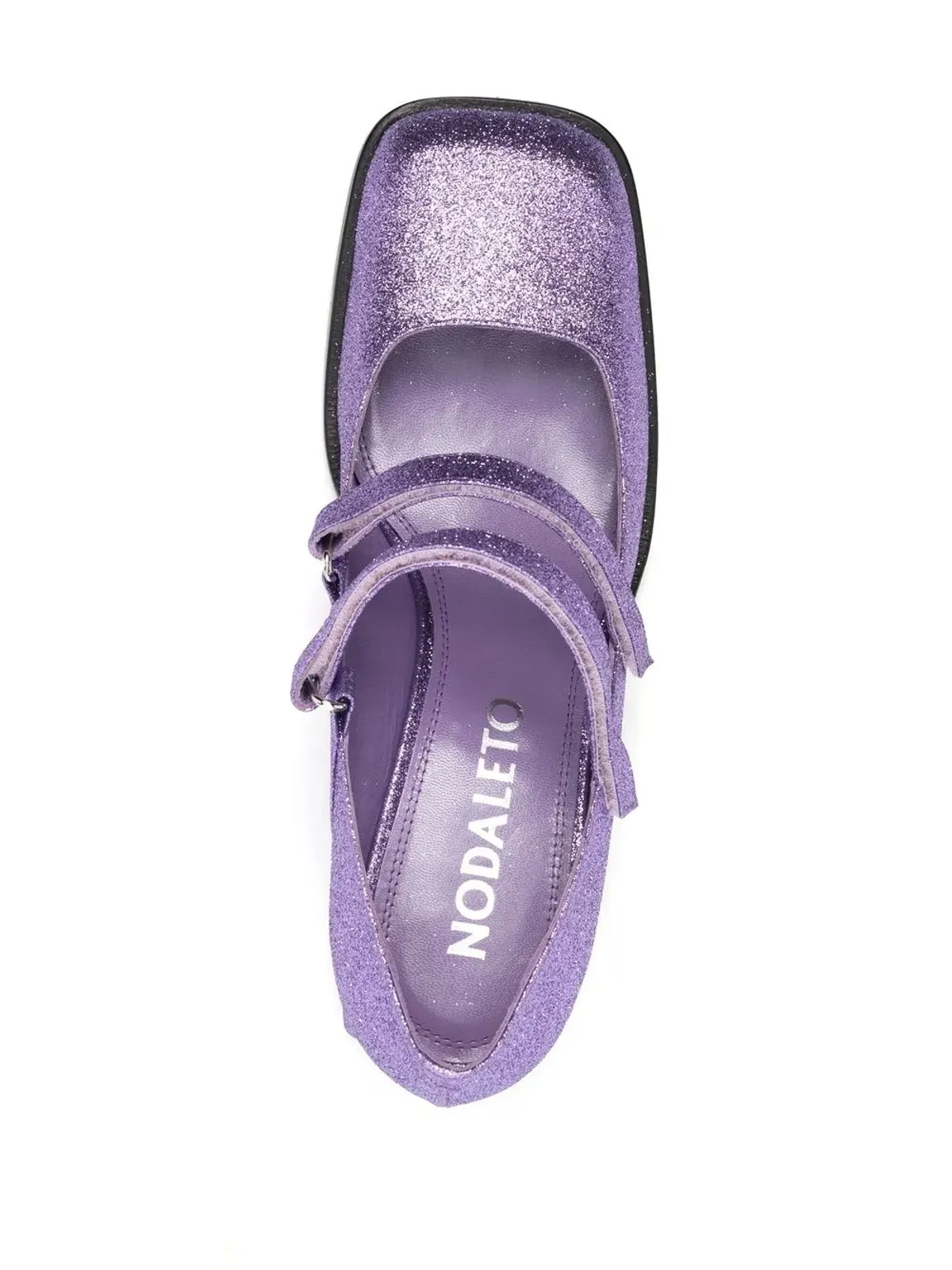Nodaleto Bacara 55mm Glitter Mary-Jane Shoes - 画像4