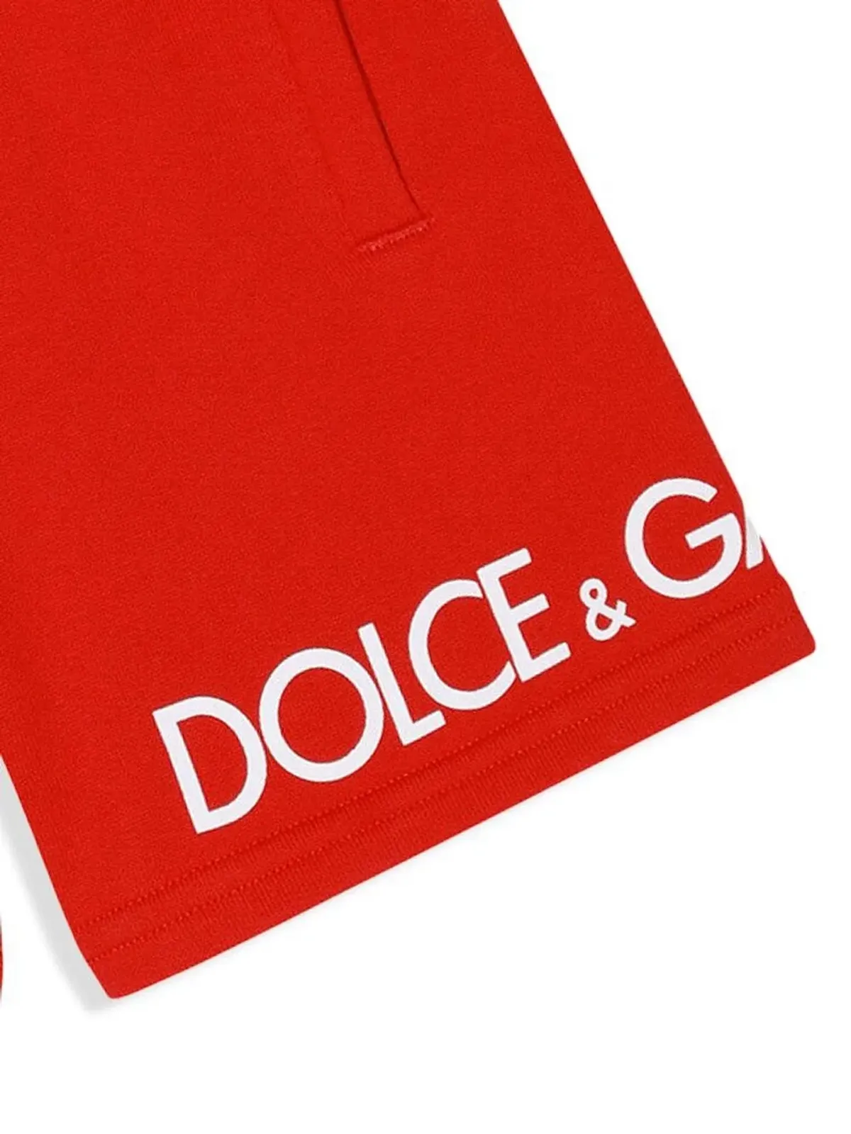 Dolce & Gabbana Kids ロゴプリント トラックショーツ - 画像3