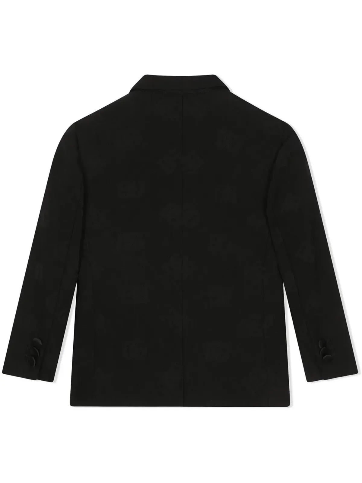 Dolce & Gabbana Kids DGロゴ ジャカード シングルブレスト ブレザー - 画像2