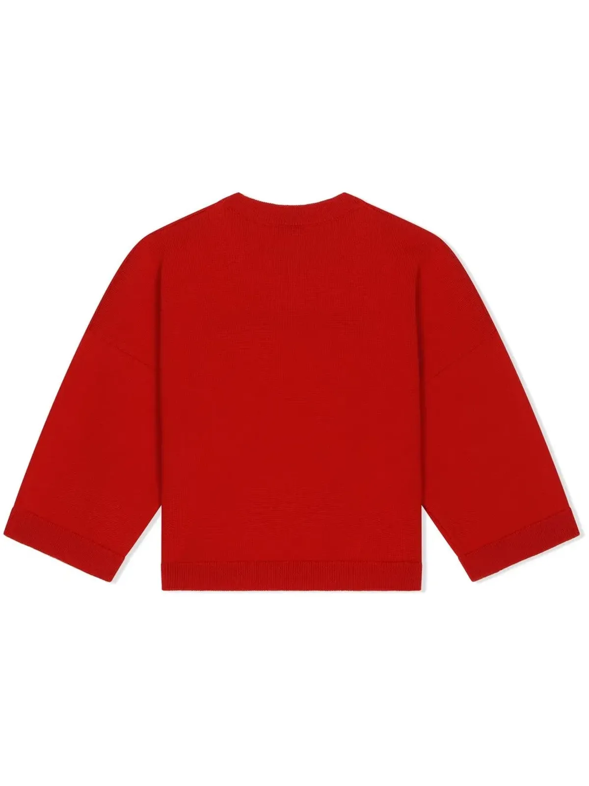 Dolce & Gabbana Kids ロゴ刺繍入りウールジャンパー - 画像2