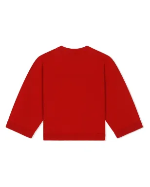 Dolce & Gabbana Kids ロゴ刺繍入りウールジャンパー - サムネイル2