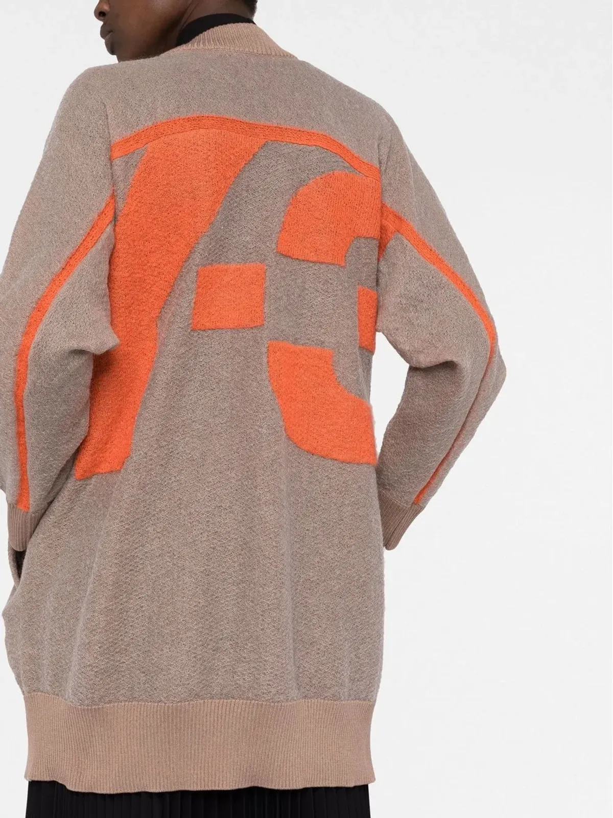Y-3 ロゴジャカード カーディガン - 画像5