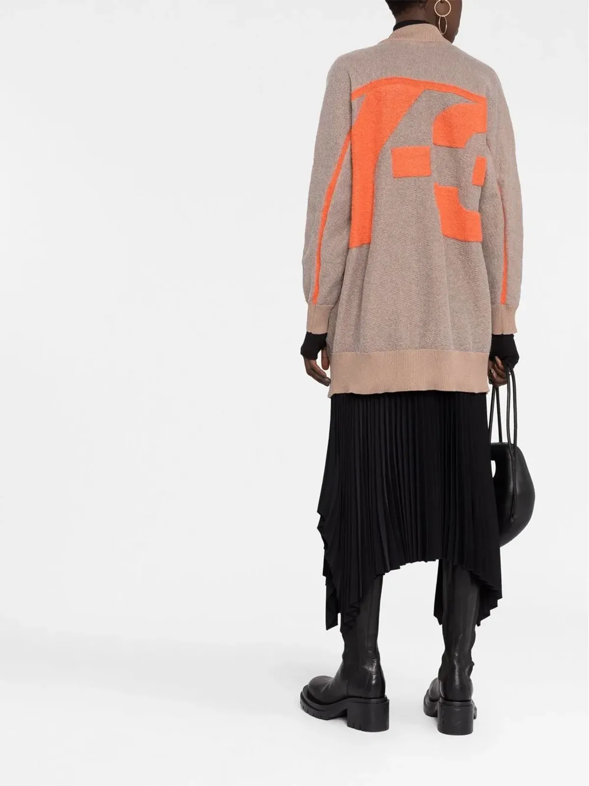 Y-3 ロゴジャカード カーディガン - 画像2