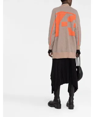Y-3 ロゴジャカード カーディガン - サムネイル2