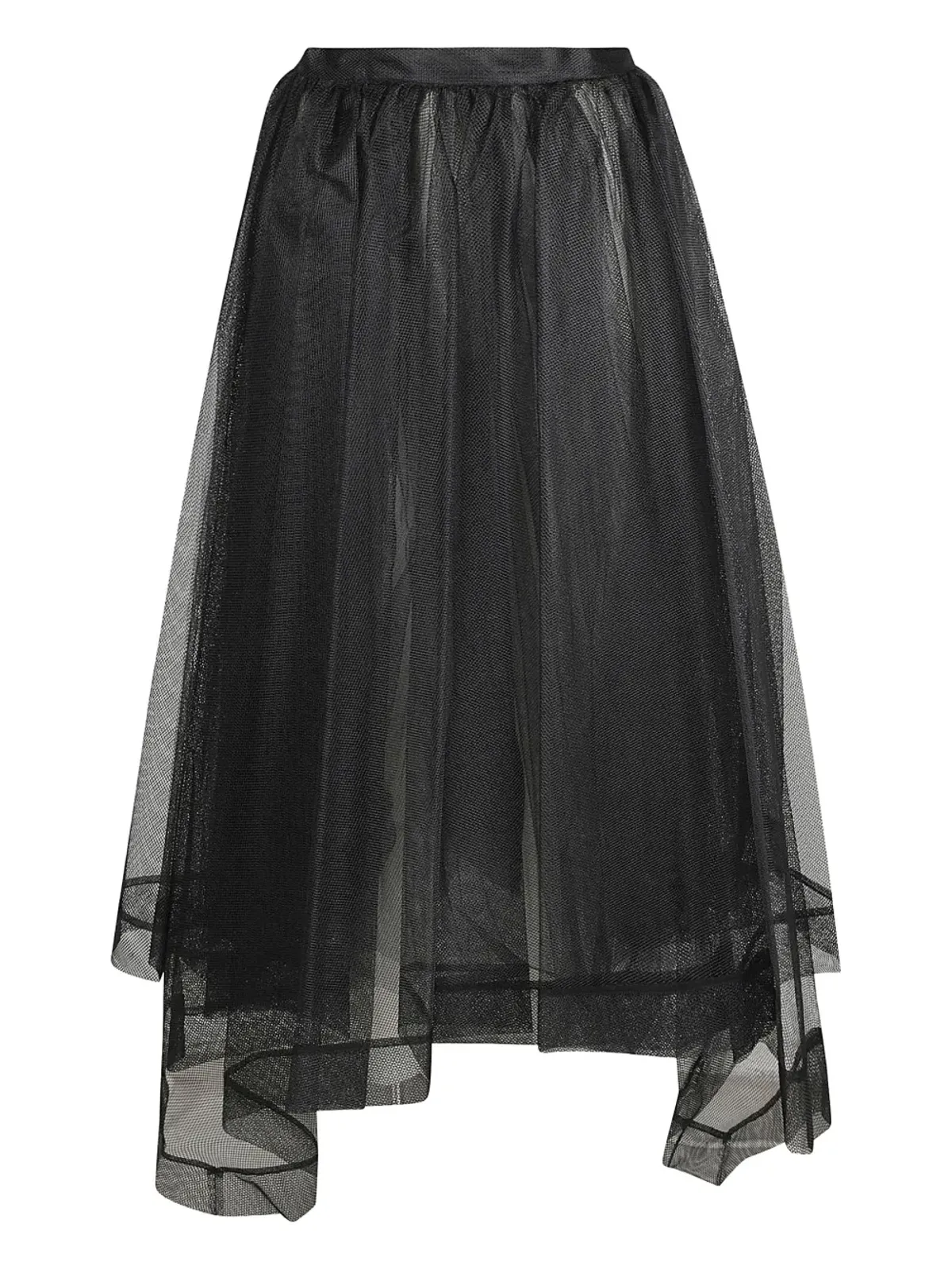 Alexander McQueen アシンメトリックデザイン ティアードスカート - 画像1