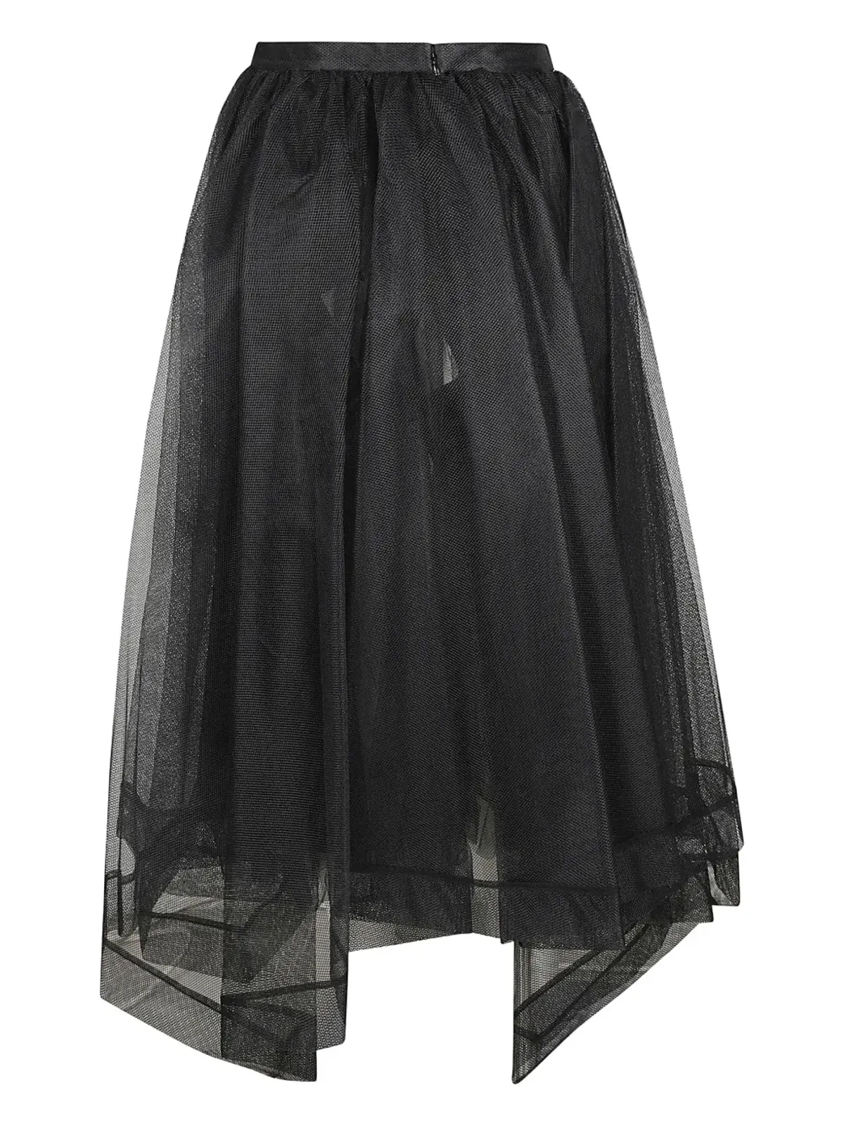 Alexander McQueen アシンメトリックデザイン ティアードスカート - 画像2