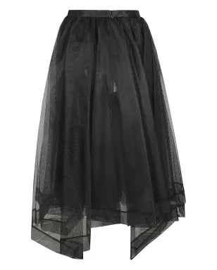 Alexander McQueen アシンメトリックデザイン ティアードスカート - サムネイル2