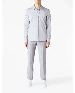 Alexander McQueen テーパードコットンパンツ - Blue - サムネイル2