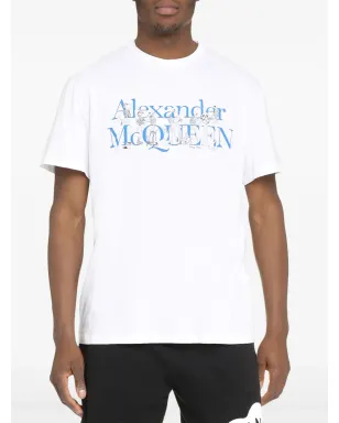 Alexander McQueen ロゴプリント クルーネック Tシャツ - サムネイル2
