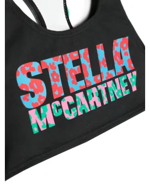 Stella McCartney Kids フローラルロゴプリント クロップトップ - サムネイル3