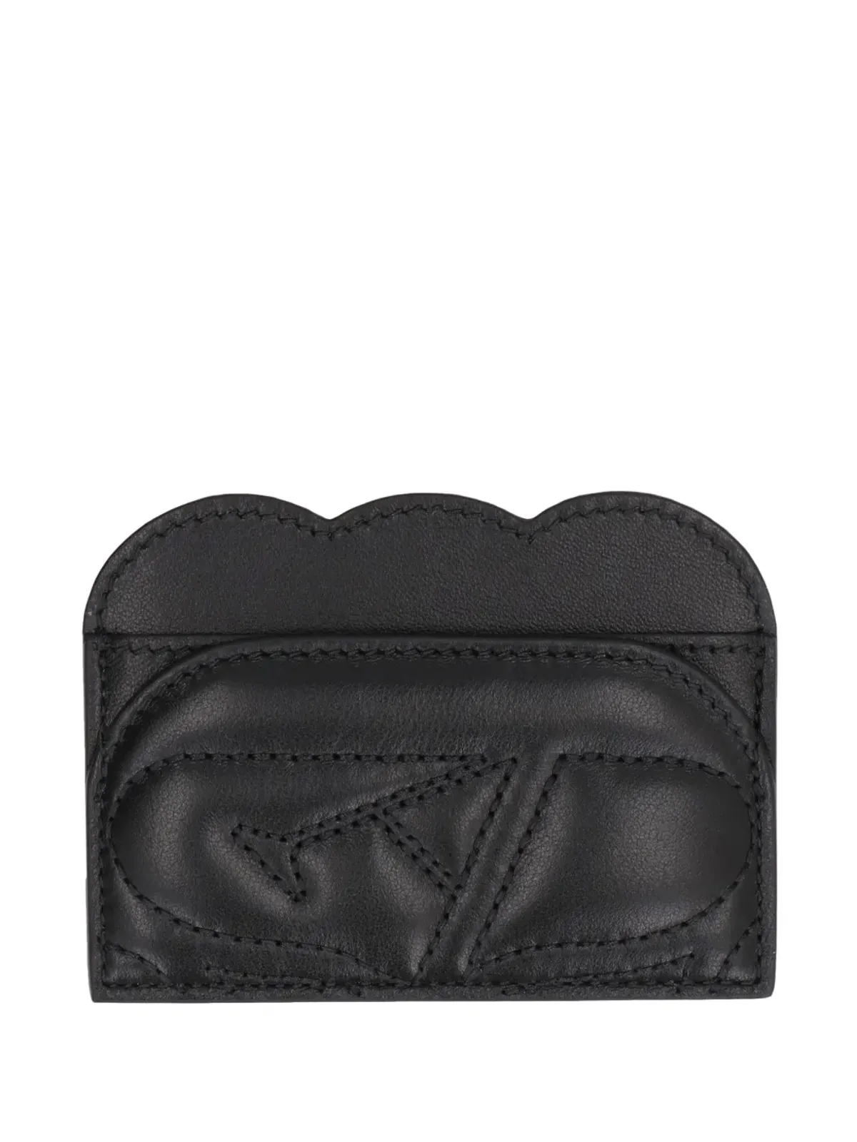 Alexander McQueen シールロゴ キルトカードホルダー - 画像1