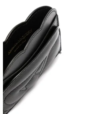 Alexander McQueen シールロゴ キルトカードホルダー - サムネイル3
