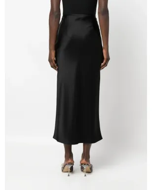 V:PM ATELIER サテン仕上げフレアミディスカート - サムネイル4
