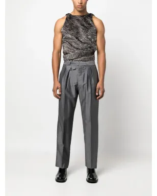 Maison Margiela ベルト付きテーパードパンツ - サムネイル2