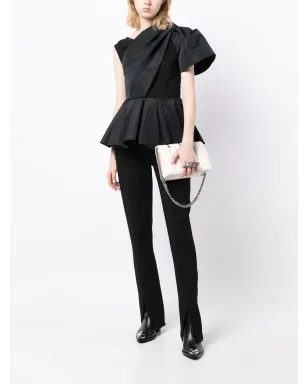 Alexander McQueen スラッシュスタッド ディテール チェーンリンクバッグ - ホワイト - サムネイル2