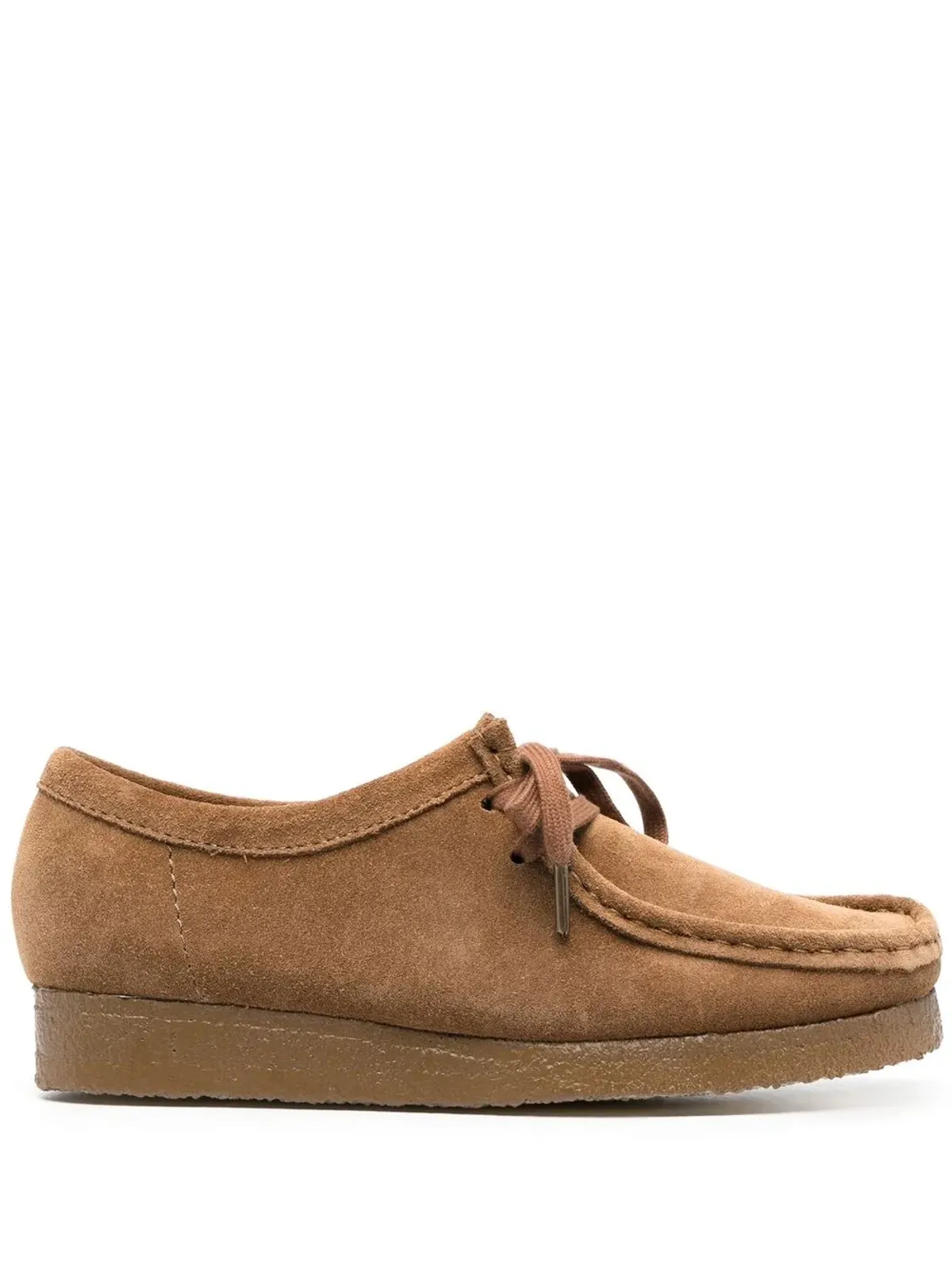 Clarks スエード レースアップ オックスフォードシューズ - ブラウン - 画像1
