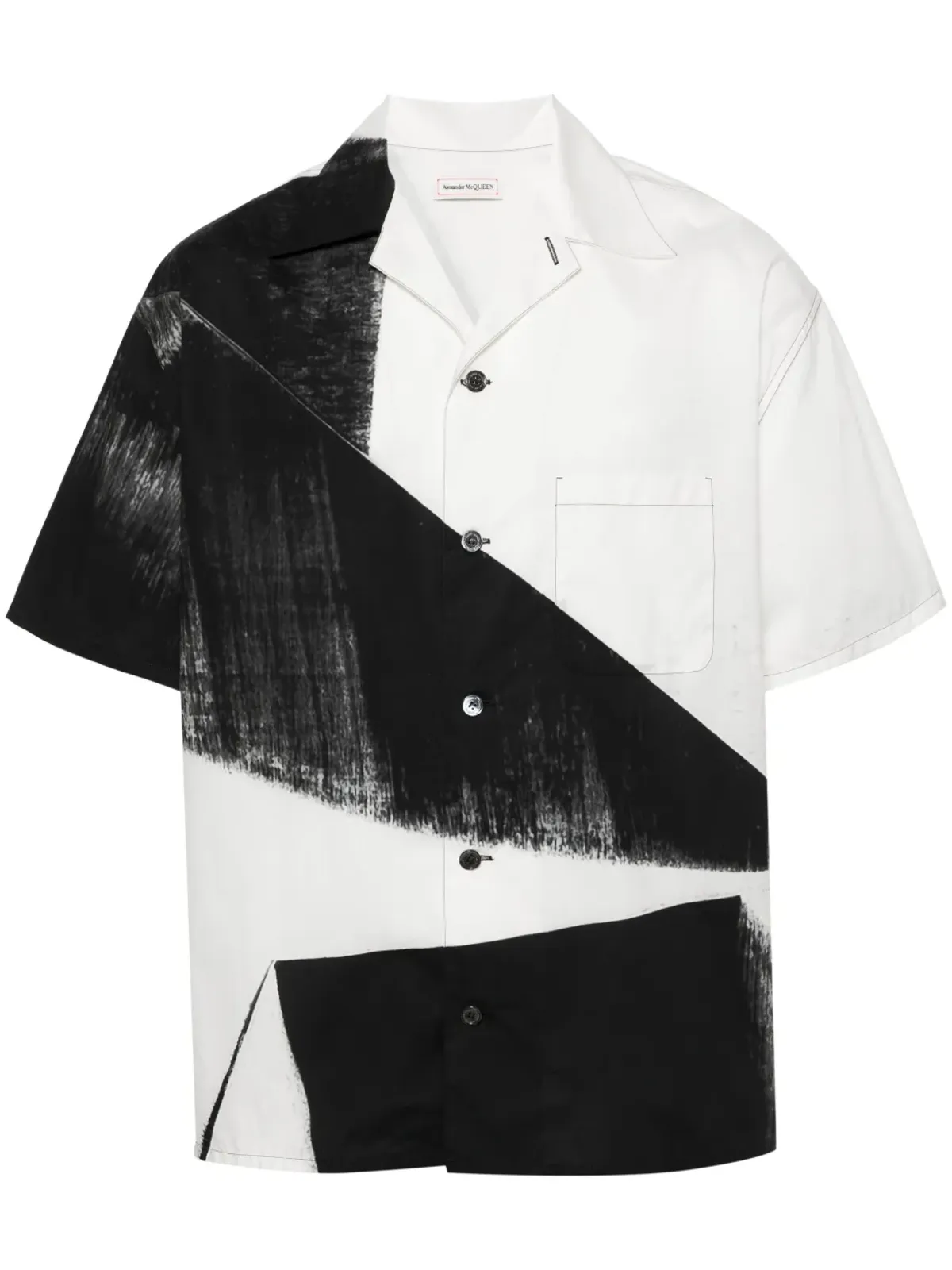 Alexander McQueen カラーブロックシャツ - 画像1