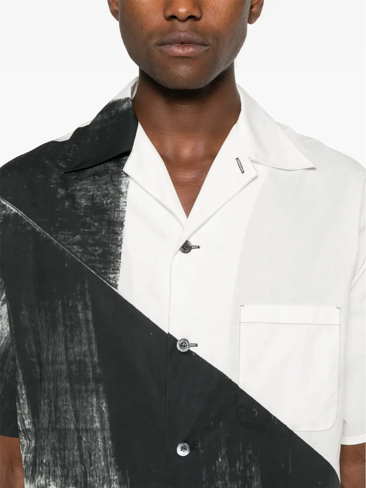 Alexander McQueen カラーブロックシャツ - 画像5