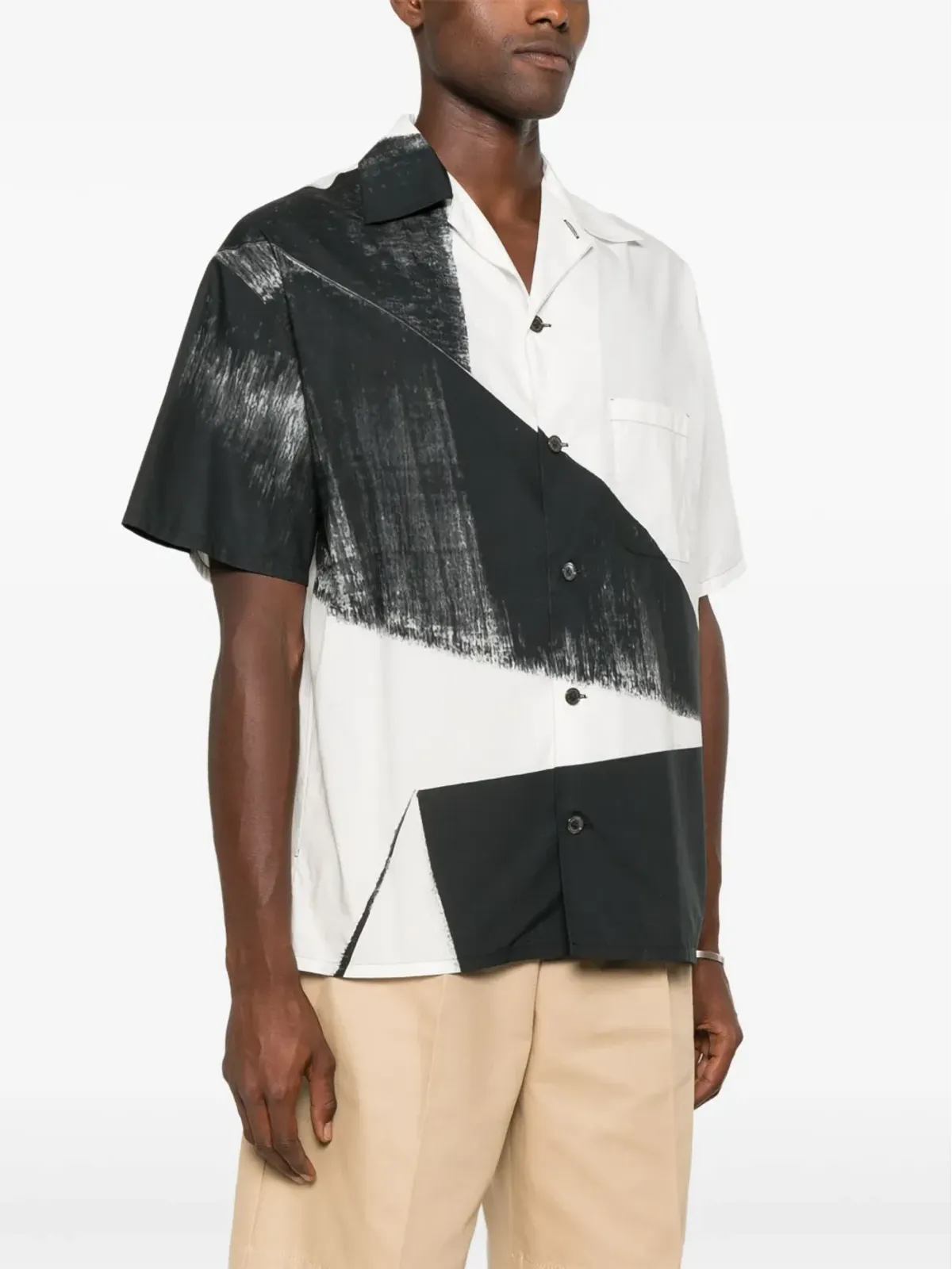Alexander McQueen カラーブロックシャツ - 画像3