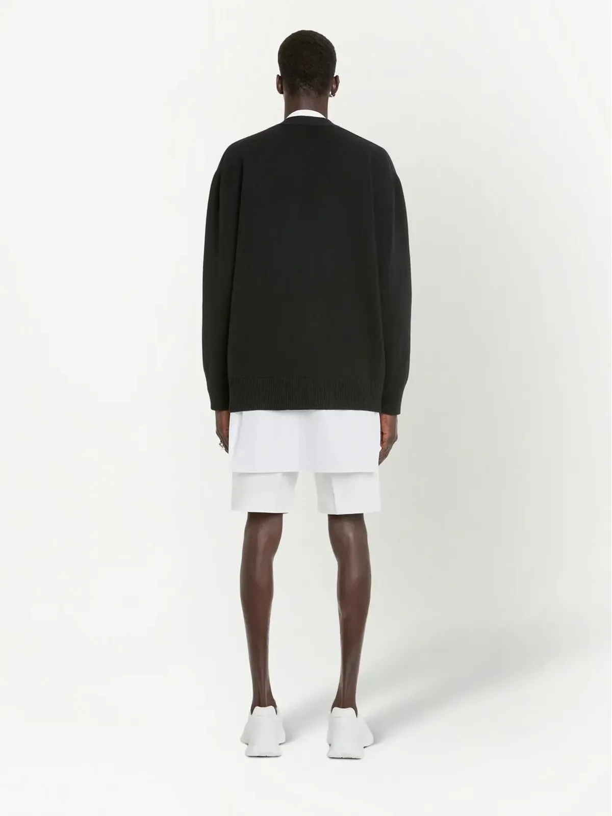 Alexander McQueen Vネックカーディガン - 画像4