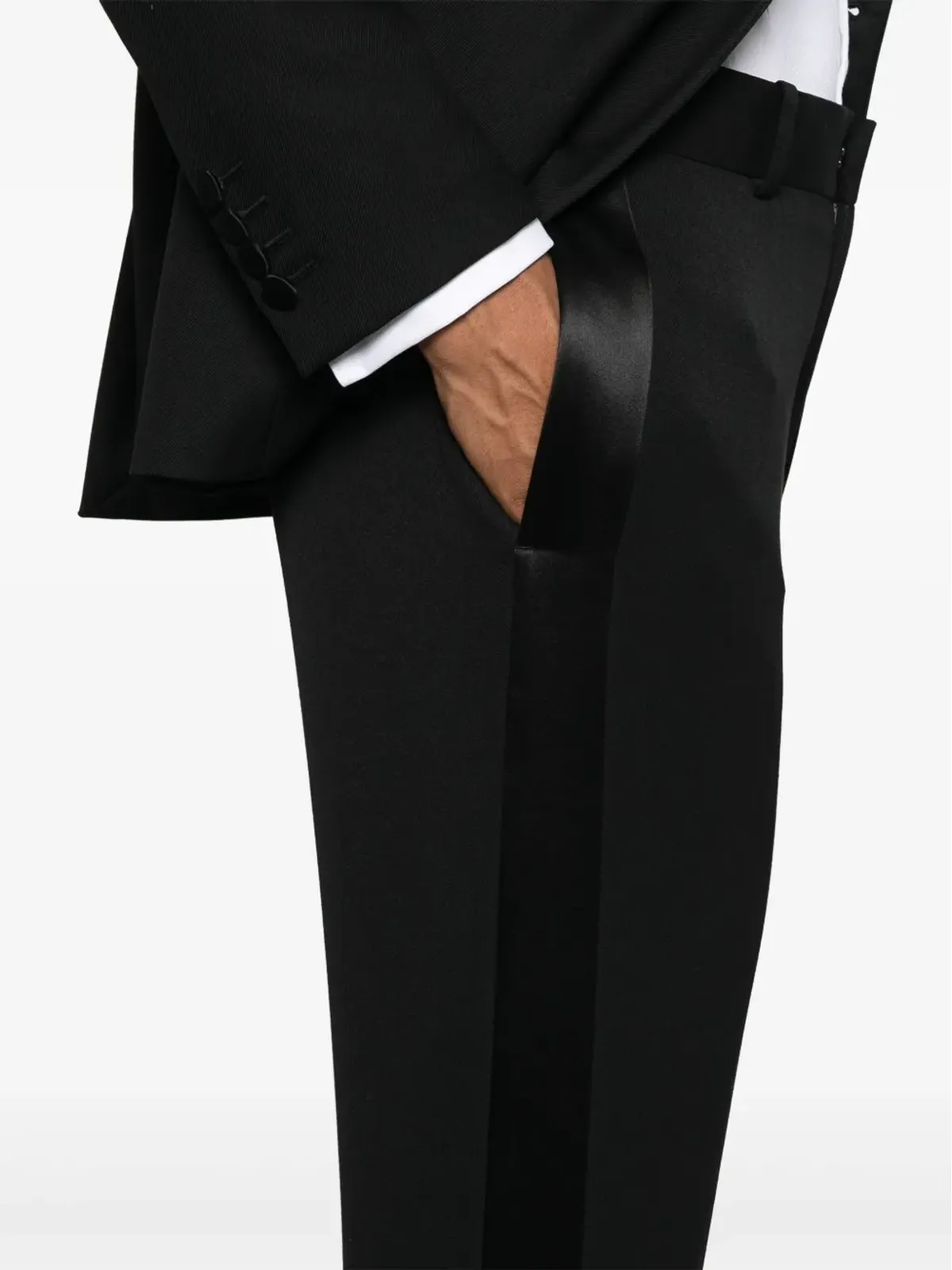 Alexander McQueen イブニング タキシードパンツ - 画像5