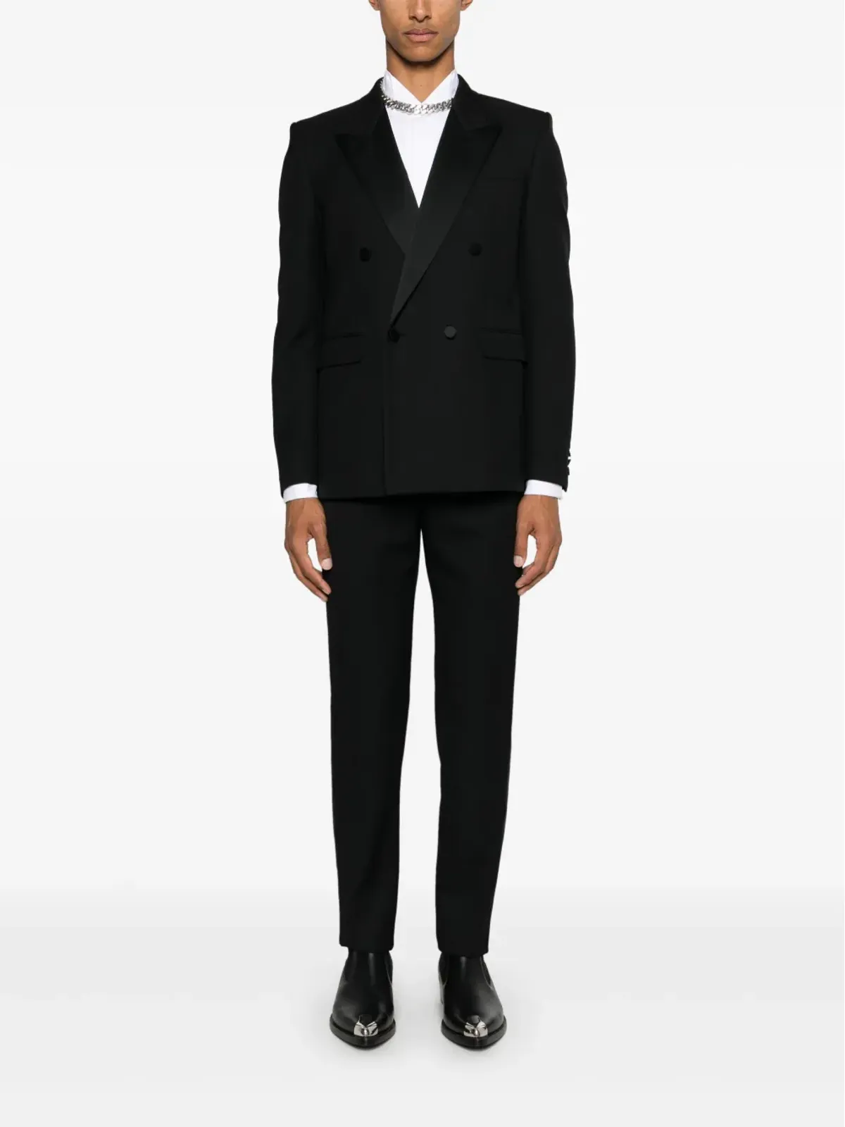 Alexander McQueen イブニング タキシードパンツ - 画像2