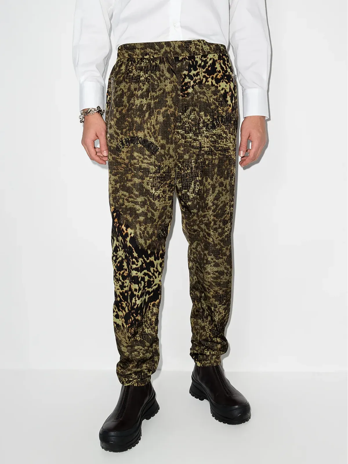 Givenchy 4Gアニマルプリント トラックパンツ - 画像2