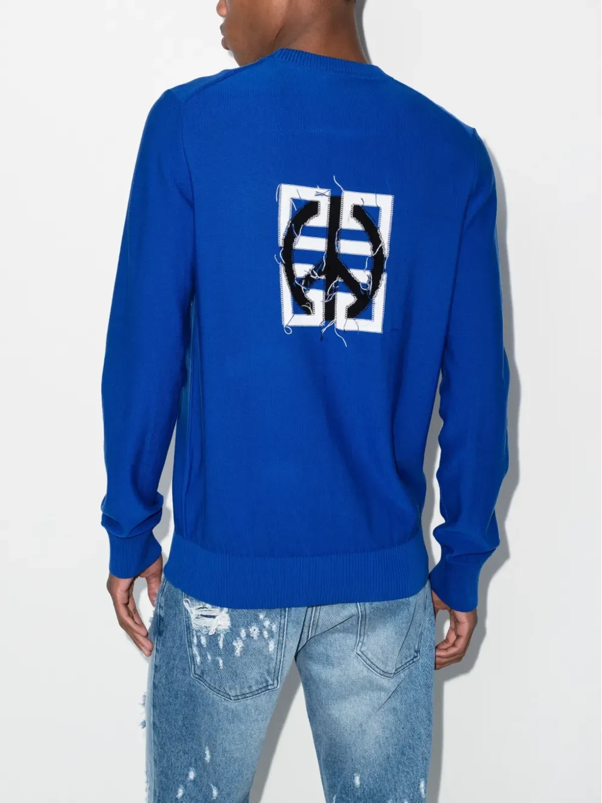 Givenchy インターシャニット ロゴ ジャンパー - 画像3