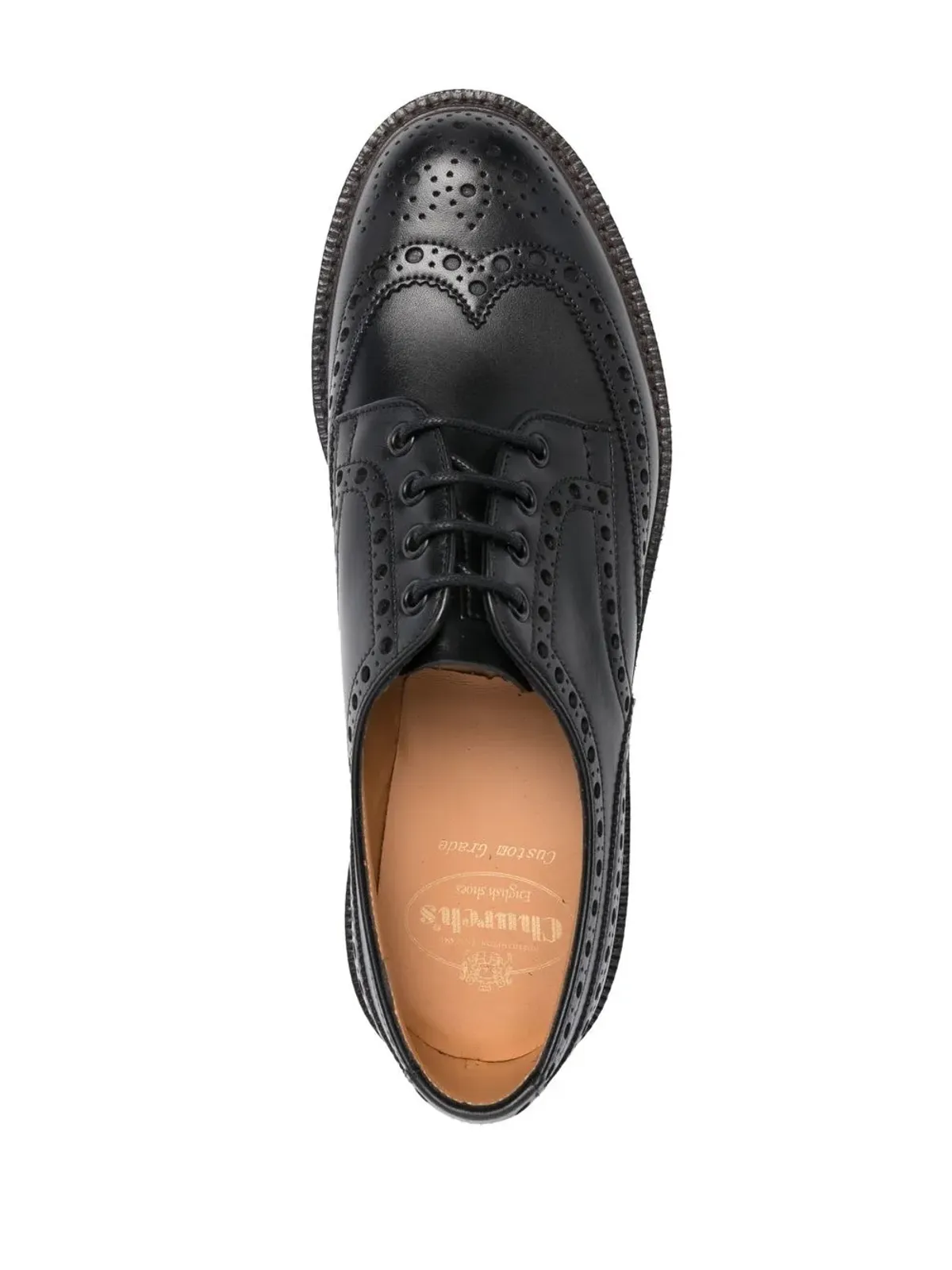 Church's 35mm Horsham lace-up leather brogues - Black - 画像4