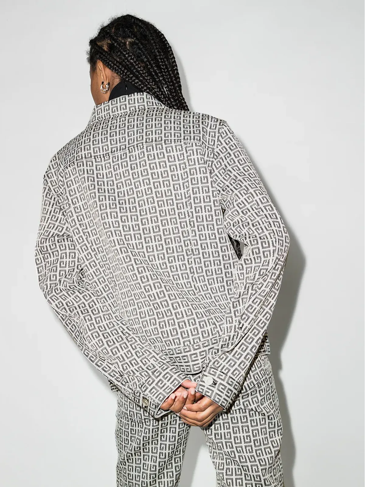 Givenchy 4Gジャカード デニムジャケット - 画像3