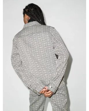 Givenchy 4Gジャカード デニムジャケット - サムネイル3