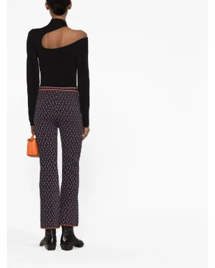DVF Diane von Furstenberg ジュノー柄ジャカードパンツ - サムネイル4