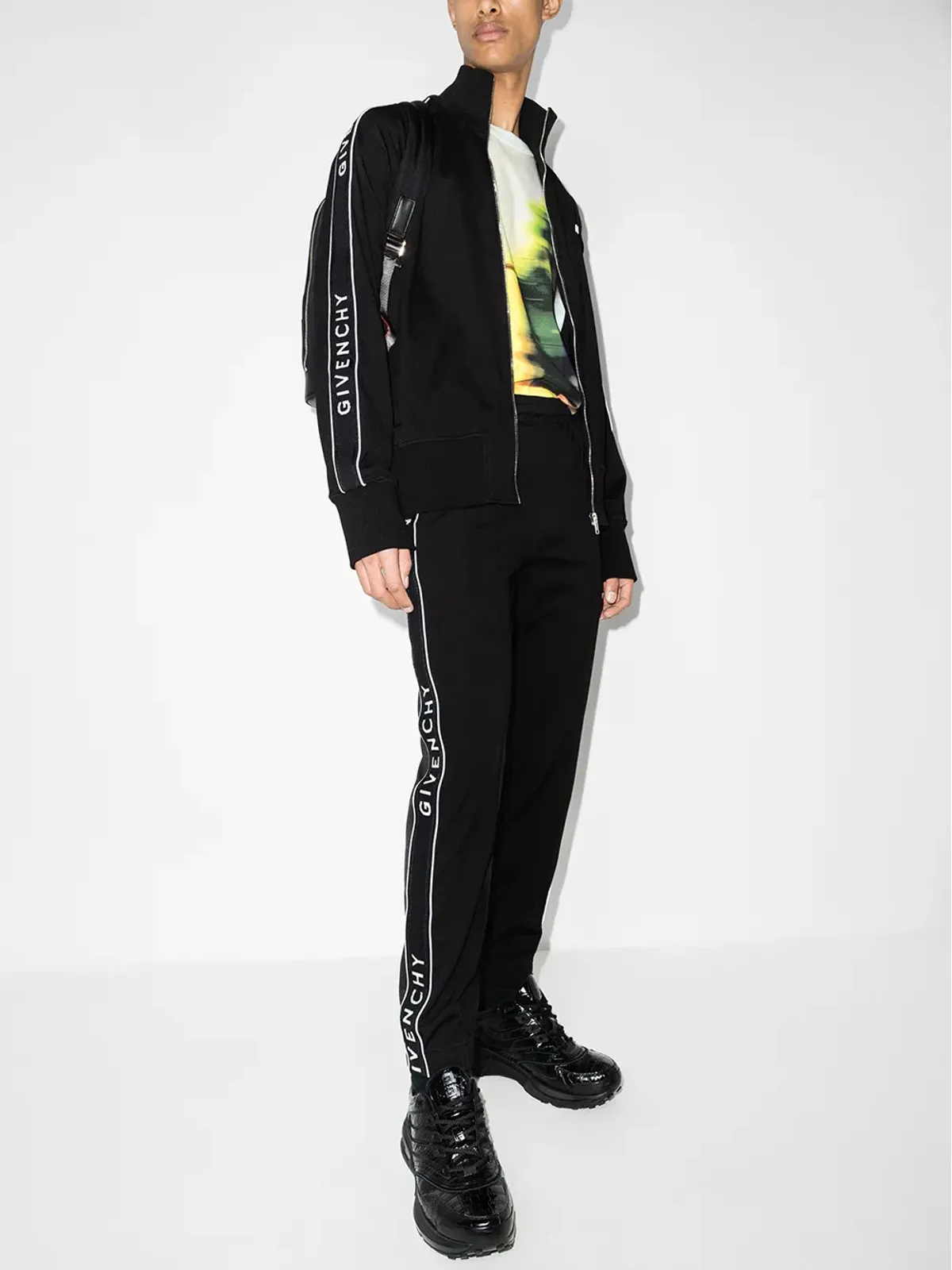 Givenchy ロゴテープ トラックパンツ - 画像5