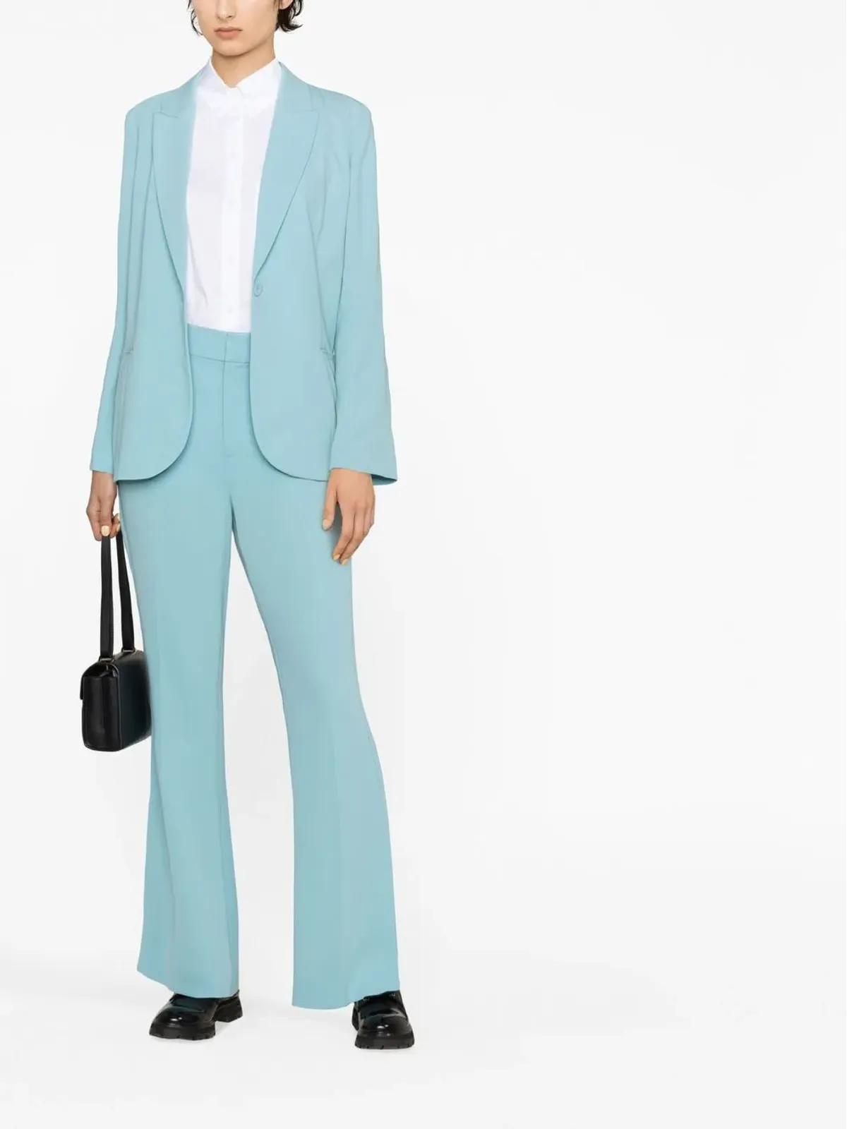 DVF Diane von Furstenberg スリットヘム・フレアパンツ - 画像2
