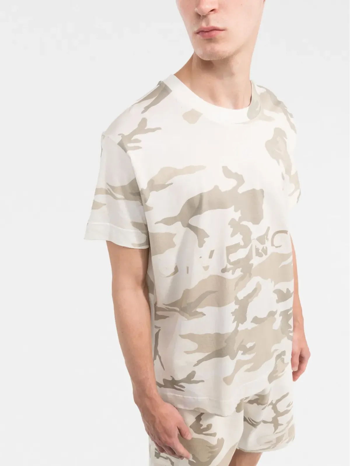 Givenchy カモフラージュ柄コットンTシャツ - 画像3