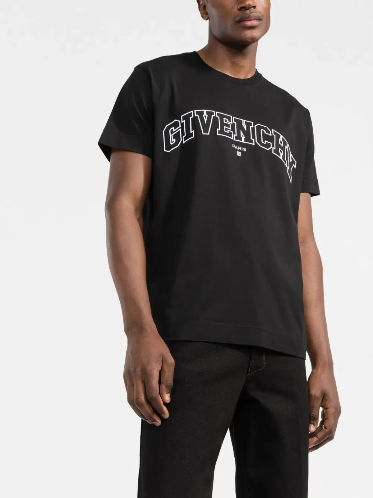 Givenchy ロゴ刺繍コットンTシャツ - 画像3