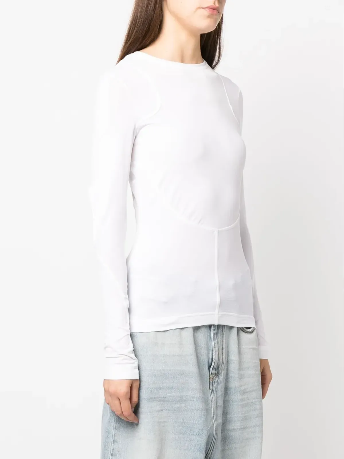 Givenchy カットアウト クルーネック Tシャツ - 画像3