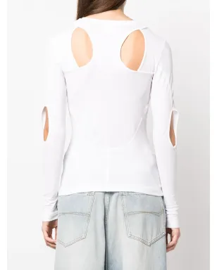 Givenchy カットアウト クルーネック Tシャツ - サムネイル4