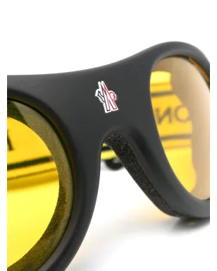 Moncler Eyewear ロゴプリント スキーゴーグル - サムネイル3