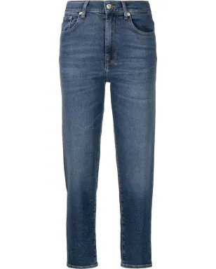 7 For All Mankind スキニークロップドジーンズ - サムネイル1