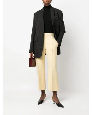 Jil Sander フレアクロップドパンツ イエロー - サムネイル2