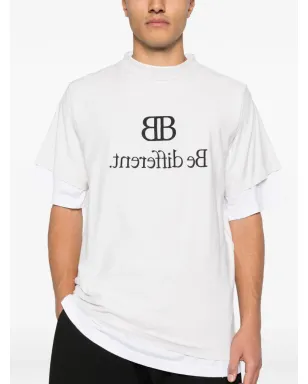 Balenciaga レイヤード グラフィック Tシャツ - サムネイル5