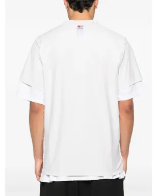 Balenciaga レイヤード グラフィック Tシャツ - サムネイル4