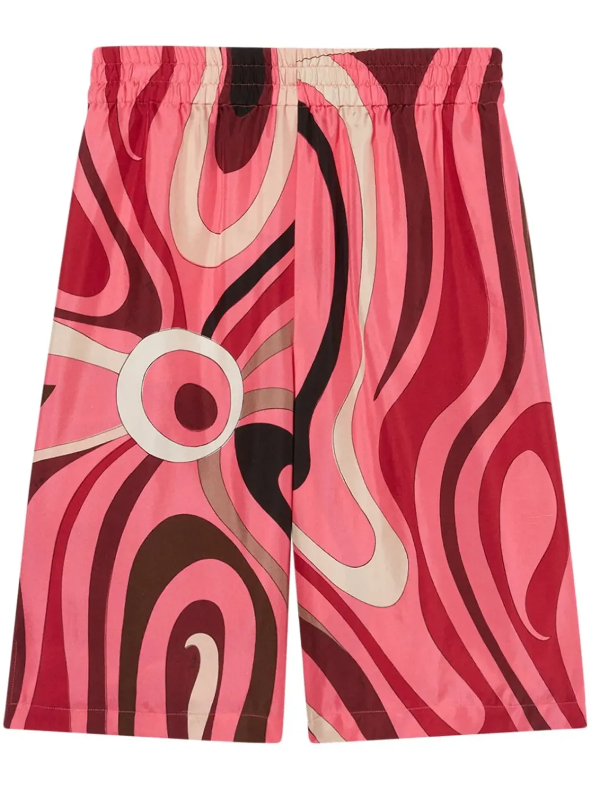 PUCCI アブストラクトプリント ベルマーダショーツ - 画像1